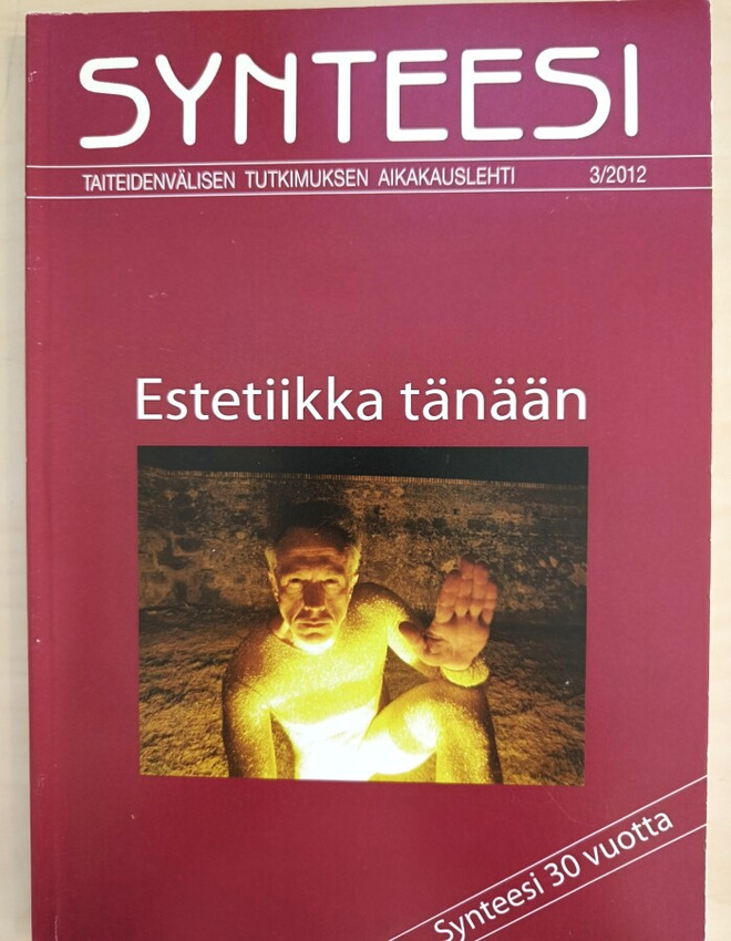 Synteesi Numero 3/2012 (Estetiikan teemanumero)