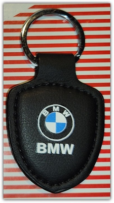 Pieni nahkainen BMW-avaimenperä