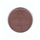 Suomi 5 Penniä 1917 II Väliaikainen hallitus - pikkukuva 1