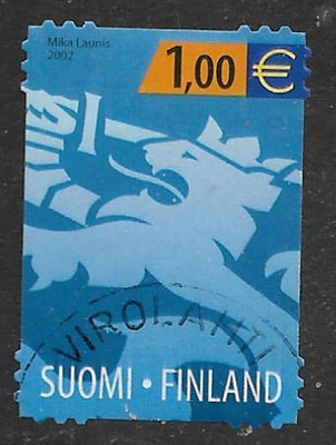 Yleismerkki 1€ 2002 (LAPE 1602) O
