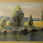 T. Vikstedt(?): Rantamaisema, väripk, p. 1910 - pikkukuva 1