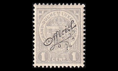 Luxemburg 76 * Virkamerkki 1 C (1908)