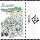 ÅL 1993 Yleismerkit 2,70 mk välilöpari logo ** LaPe 076 - pikkukuva 1