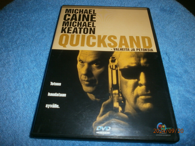 QUICKSAND  -  VALHEITA JA PETOKSIA    -   DVD