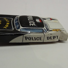 VANHA POLICE PELTIAUTO , MADE IN JAPAN - pikkukuva 1
