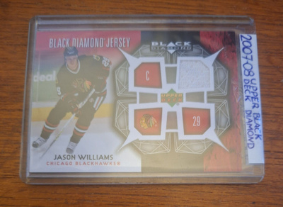 2007-08 Upper Deck Black Diamond -Jerseys