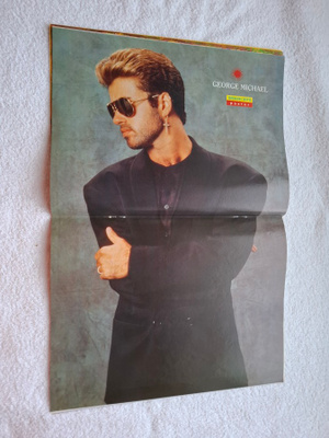 GEORGE MICHAEL Original Vintage Smash Hits Magazine Poster