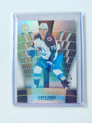 Sampo Ranta 21-22 SP Game-Used Purity Gold Rookie /150