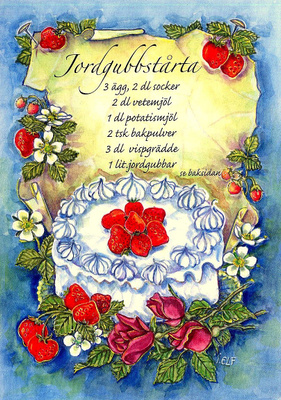 Ingrid Elf, Jordgubbstårta, käyttämätön