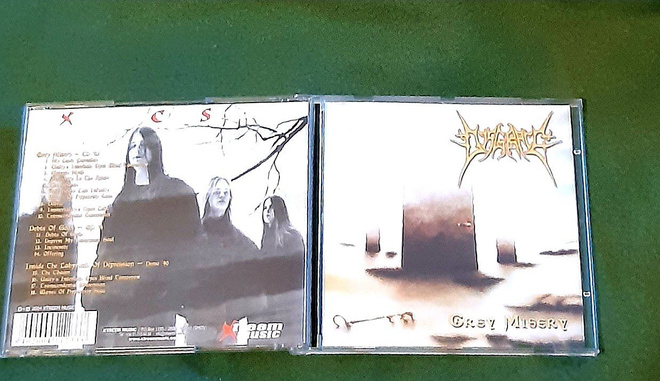 Disgrace - Grey Misery CD (2004 eli bonuslevyt mukana)