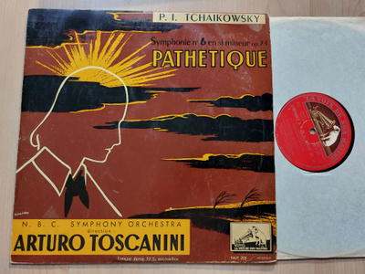P. I. TCHAIKOWSKY -  KAKSI VANHAA LEVYÄ  LP FALP 205 A. TOSC