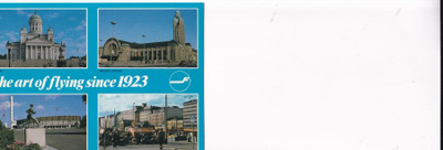 Helsinki, Finnair, sommitelmakortti     b690