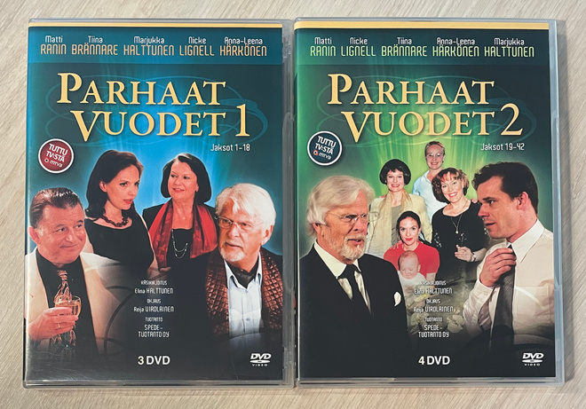 Parhaat vuodet (2000-2002) koko tv-sarja (7DVD)
