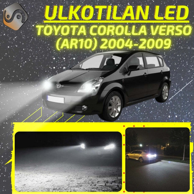 COROLLA VERSO (AR10) 2004-2009 Ulkoiset LED -valot