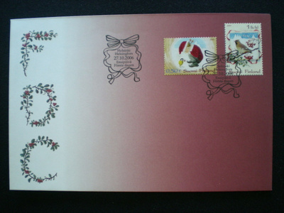 FDC Joulupostimerkit 27.10.2006 - LaPe 1813-1814