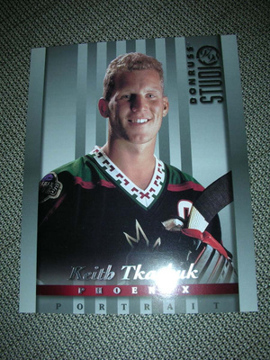 Donruss studio 8 Keith Tkachuk