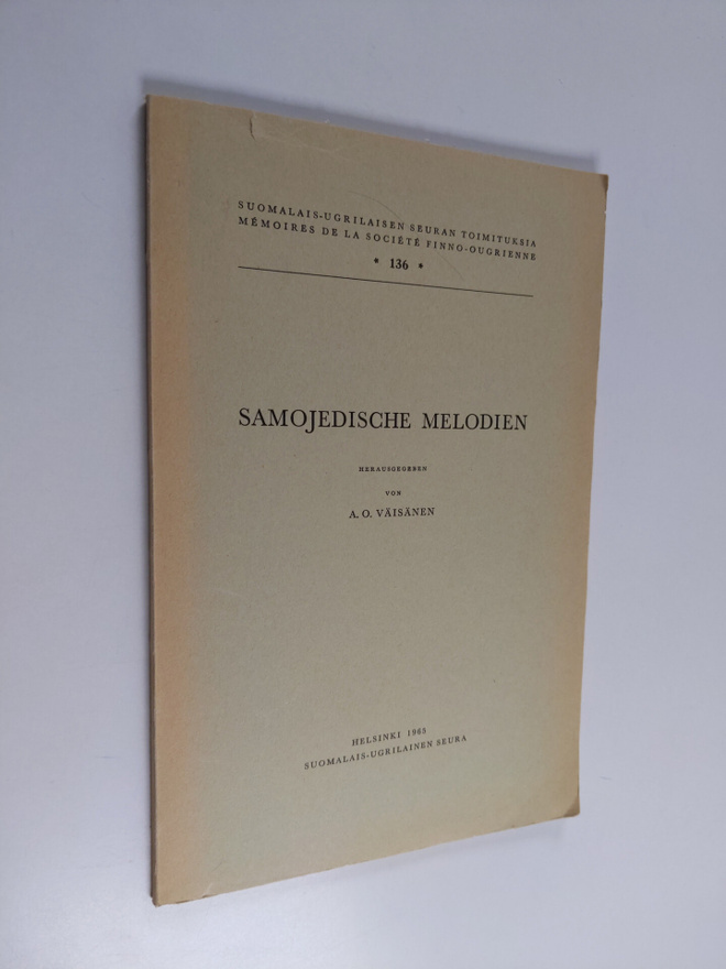 Armas Otto Väisänen : Samojedische Melodien