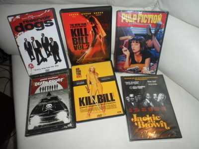 Tarantino movies 6 dvd 2kpl avaamatonta