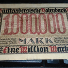 Germany Saksa 1 Million Mark 1923 VF- - pikkukuva 2