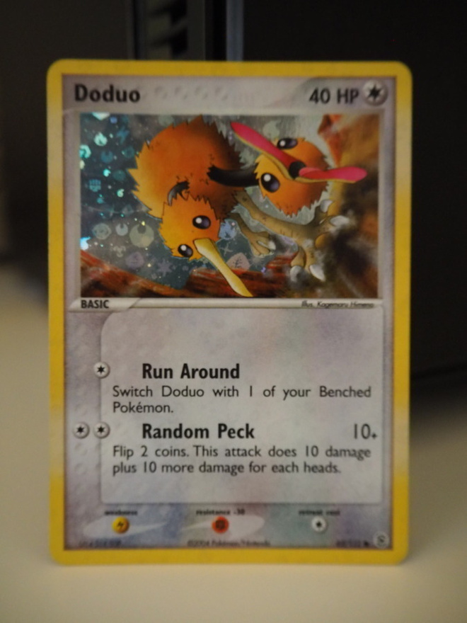 Pokemon kortti Doduo EX FireRed & Leafgreen reverse holo
