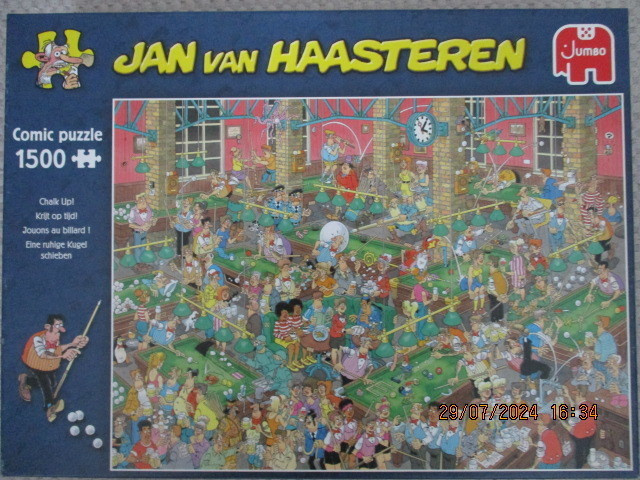PALAPELI (JAN VAN HAASTEREN) CHALK UP! - BILJARDISALILLA