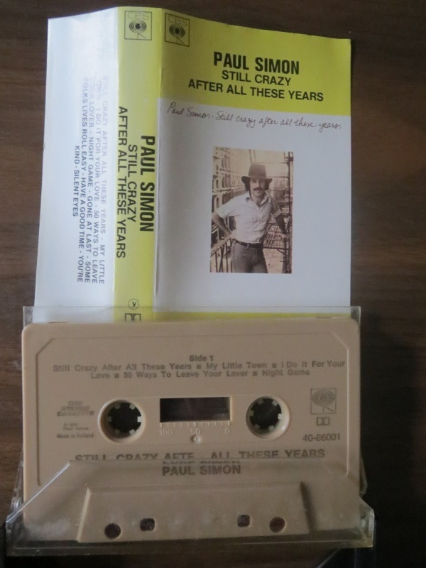 Paul Simon: Still crazy after all these years c-kasetti