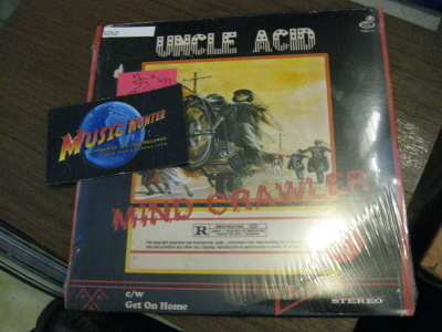 UNCLE ACID - MIND CRAWLER UUSI 7'' SINGLE