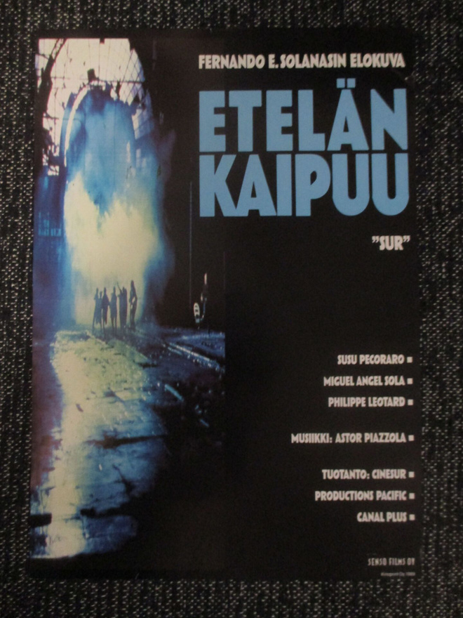 Etelän kaipuu (Solanas, 1988) - vanha elokuvajuliste