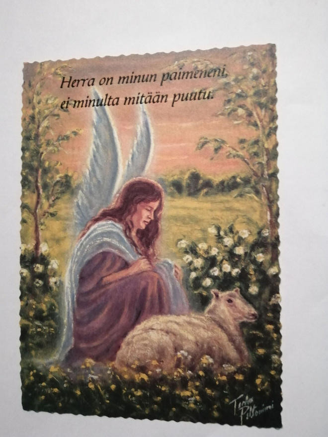 Herra on minun paimeneni, ei minulta mikään puutu.