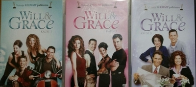 Will & Grace kausi 1-3 (12x DVD)