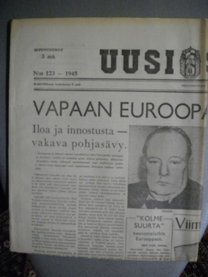 Uusi Suomi Nro 123/9.5.1945 (23.1)