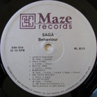 SAGA ~ Behaviour ~ LP - pikkukuva 4