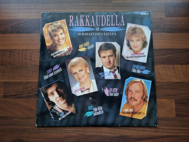 RAKKAUDELLA 2 Danny, Markku Aro, Kake Randelin ym. 2 LP