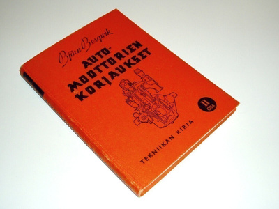 Björn Bergwik: Automoottorien korjaukset - v. 1949