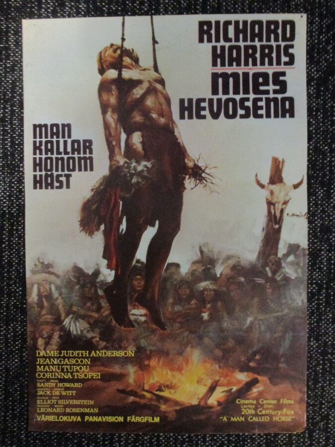 Mies Hevosena (Silverstein, 1970) - vanha elokuvajuliste
