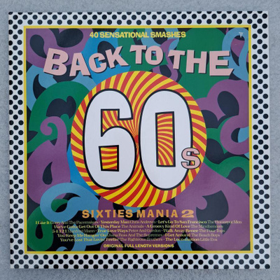 BACK TO THE 60´S, SIXTIES MANIA 2 (2-LP), ks. kappaleet