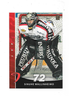 2006-07 CardSet #67 Sinuhe Wallinheimo JYP MV