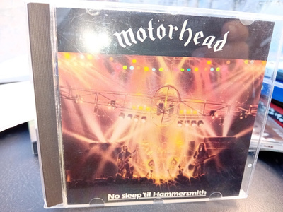CD MOTÖRHEAD : NO SLEEP TIL HAMMERSMITH ( SIS POSTIKULU )