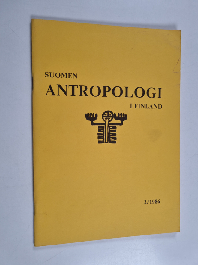 Suomen Antropologi i FInland 2/1986