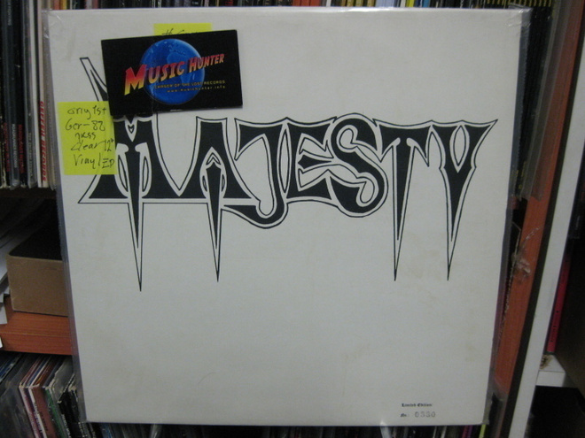 MAJESTY - MAJESTY -88 GER CLEAR VINYL #COPY 330 M-/M- 12"