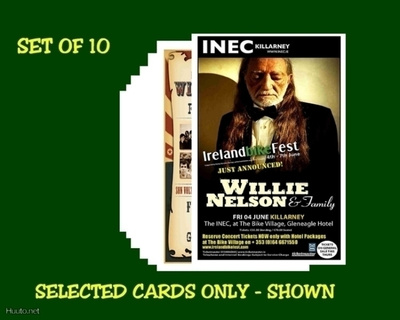 WILLIE NELSON -- postikorttisetti   (Upea Lahja !!) #1