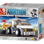 Sluban Aviation M38-B0359 Kuljetusauto, 75 palikkaa, 1 hahmo - pikkukuva 1