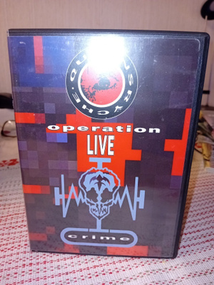 DVD QUEENSRYCHE OPERATION LIVE CRIME ( SIS POSTIKULU  )