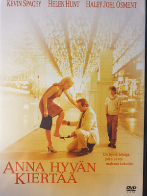 ANNA HYVÄN KIERTÄÄ DVD (Kevin Spacey ja Helen Hunt)