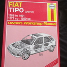 korjausopas fiat tipo - ENGLANNINKIELINEN ( k3 - pikkukuva 1