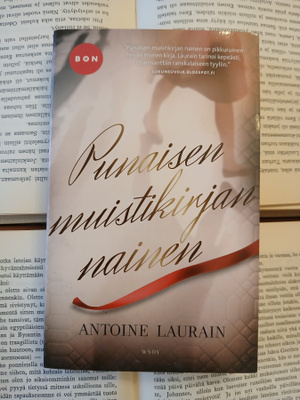Antoine Laurain - Punaisen muistikirjan nainen (pokkari)
