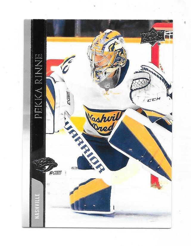 2020-21 Upper Deck #359 Pekka Rinne Nashville Predators MV