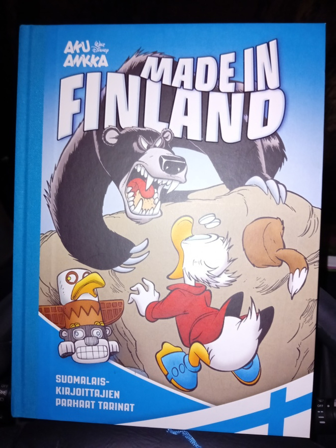 AKU ANKKA MADE IN FINLAND  ( SIS POSTIKULU  )