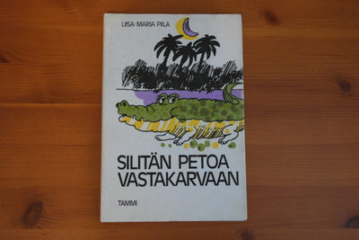 Liisa-Maria Piila:Silitän petoa vastakarvaan.Pakinoita.Nid.