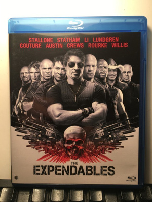 THE EXPENDABLES, BluRay, Stallone, Statham, Willis